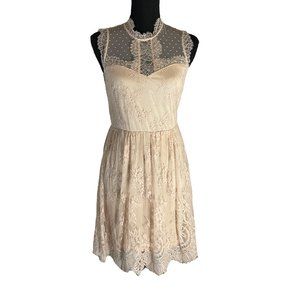 H&M Cream Lace Dress